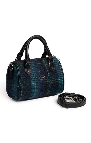 Ladies Harris Tweed® Kilbride Mini Bowling Bag