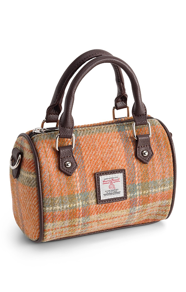 Ladies Harris Tweed® Kilbride Mini Bowling Bag
