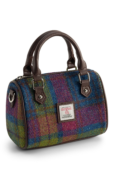 Ladies Harris Tweed® Kilbride Mini Bowling Bag