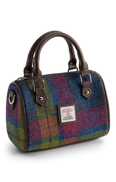 Ladies Harris Tweed® Kilbride Mini Bowling Bag