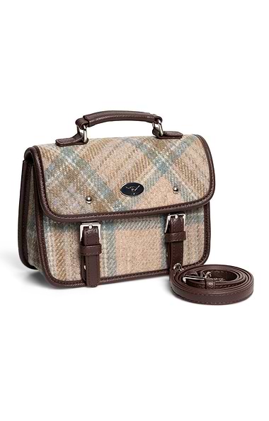 Ladies Harris Tweed® Bervie Mini Satchel Bag