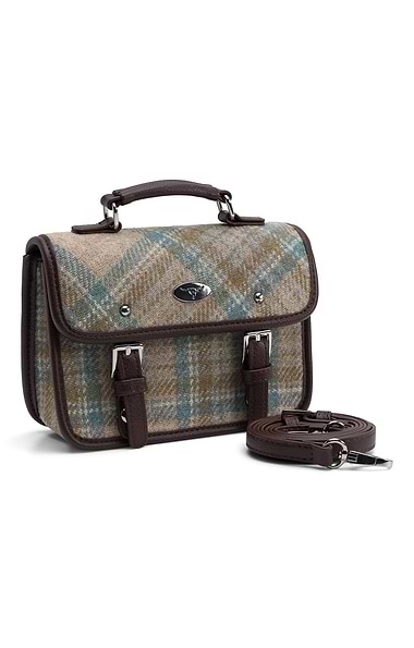 Ladies Harris Tweed® Bervie Mini Satchel Bag