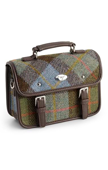 Ladies Harris Tweed® Bervie Mini Satchel Bag
