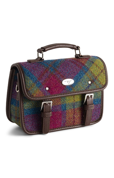 Ladies Harris Tweed  Bervie Mini Satchel Bag