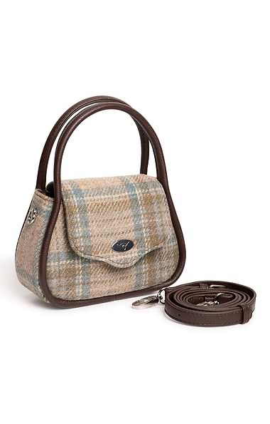 Ladies Harris Tweed® Buchan Mini Handbag