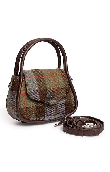 Ladies Harris Tweed® Buchan Mini Handbag