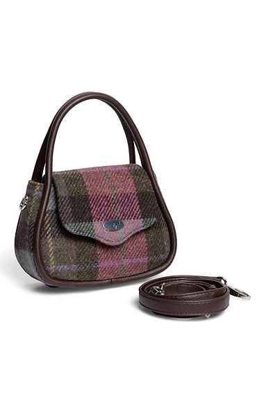 Ladies Harris Tweed® Buchan Mini Handbag