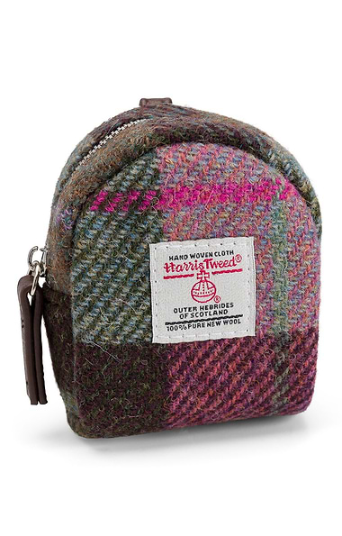Ladies Harris Tweed® Cava Micro Pouch Keyring