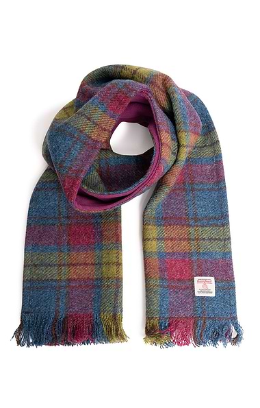 Ladies Harris Tweed® and Fleece Scarf