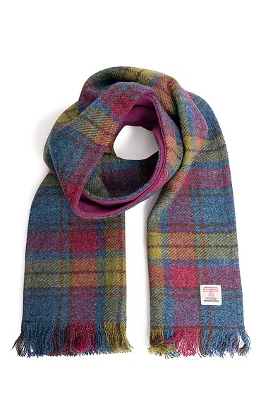Ladies Harris Tweed® and Fleece Scarf