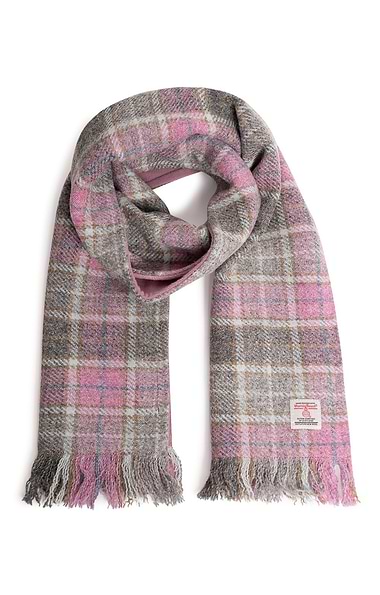 Ladies Harris Tweed® and Fleece Scarf