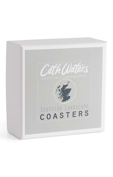 Cath Waters Scottish Landscape Set of 4 Coasters