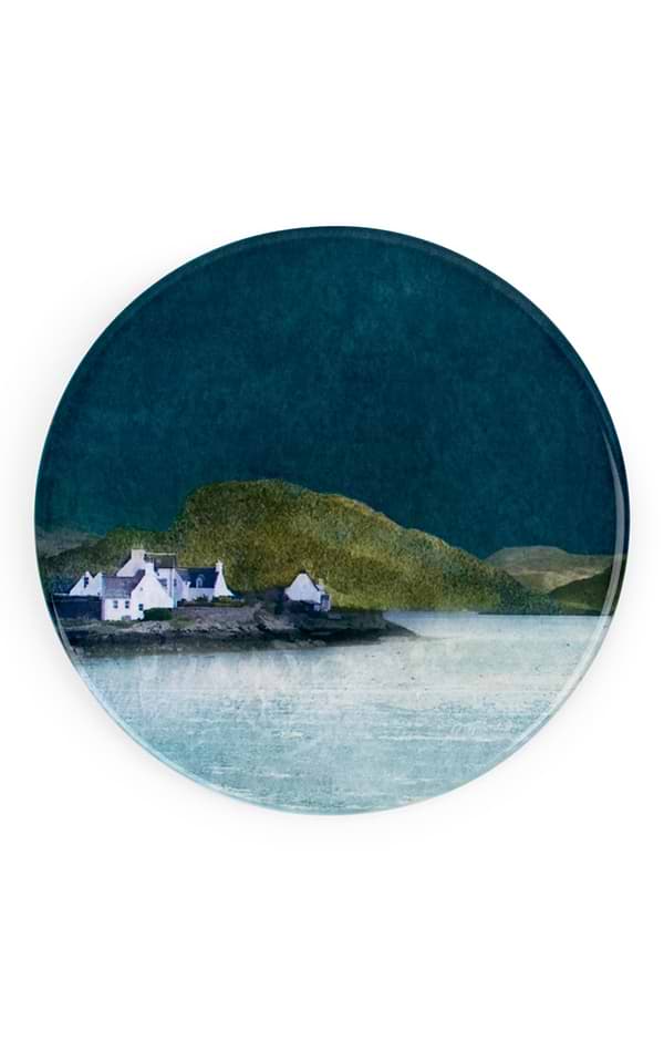 Cath Waters Scottish Landscape Set of 4 Coasters
