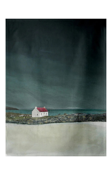 Cath Waters Scottish Landscape Tea Towel
