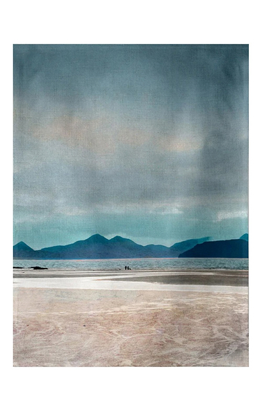 Cath Waters Scottish Landscape Tea Towel