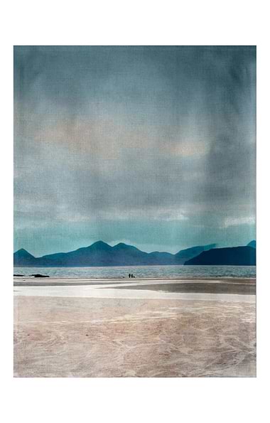 Cath Waters Scottish Landscape Tea Towel