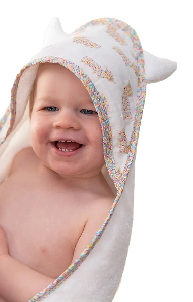 Baby Hairy Coo Hooded Towel