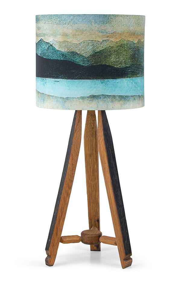 Cath Waters Scottish Landscape Lampshade