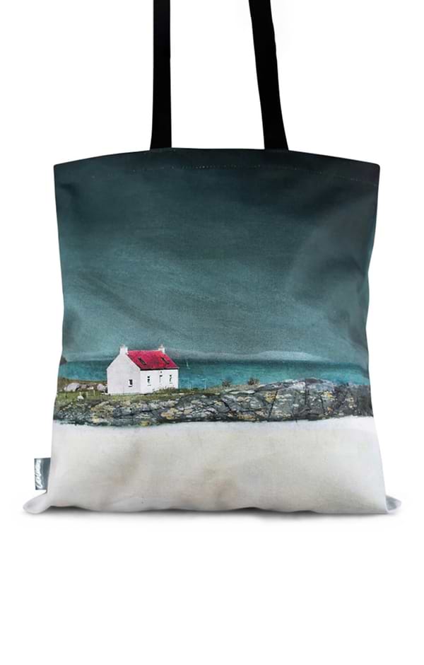 Cath Waters Scottish Landscape Tote Bag