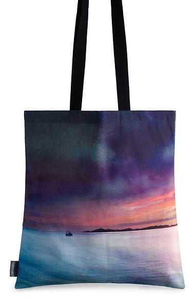 Cath Waters Scottish Landscape Tote Bag