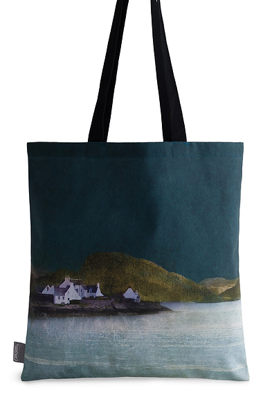 Cath Waters Scottish Landscape Tote Bag