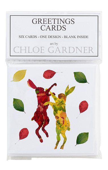 Chloe Gardner Six Mini Square Greetings Cards