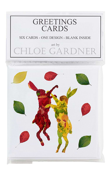 Chloe Gardner Six Mini Square Greetings Cards