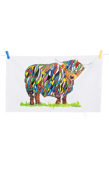 Chloe Gardner Illustrated Tea Towel