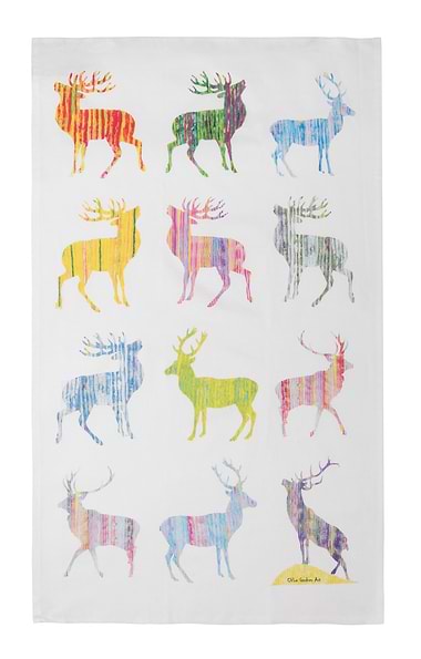 Chloe Gardner Illustrated Tea Towel