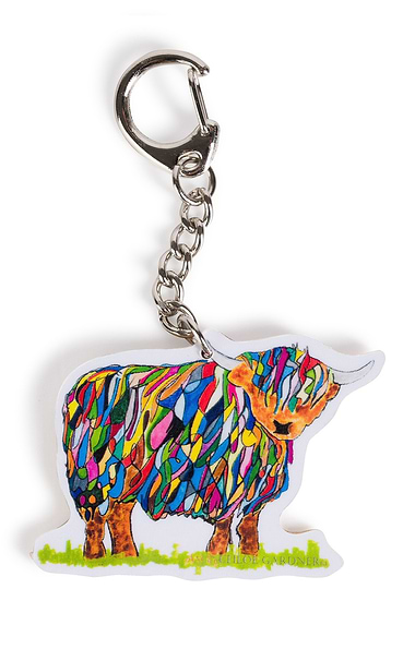 Chloe Gardner Scottish Animal Key Ring