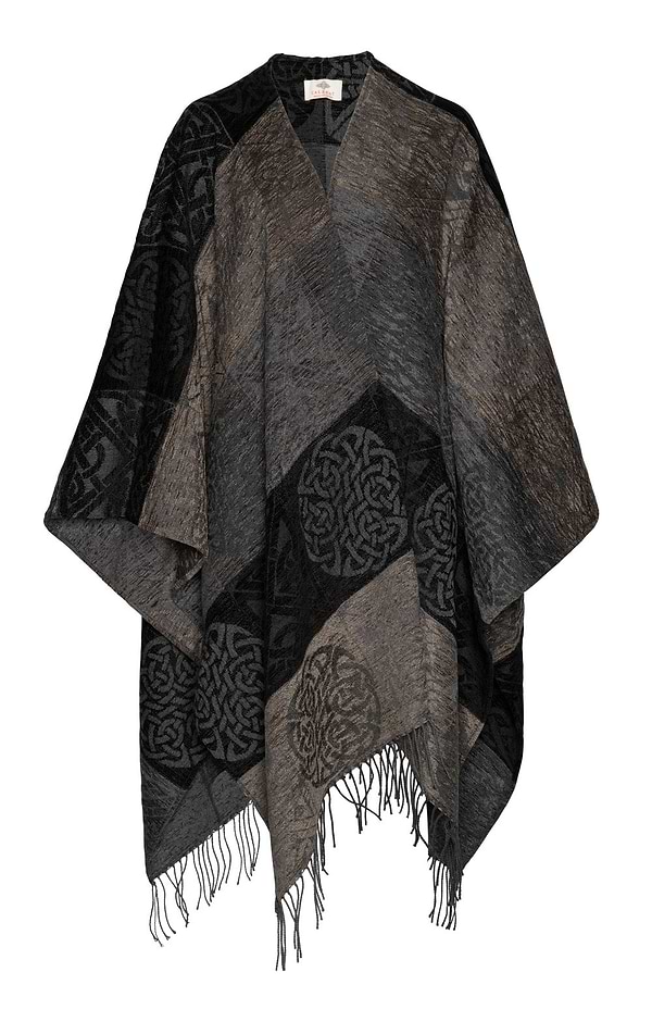 Jacquard Ruana