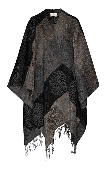 Jacquard Ruana