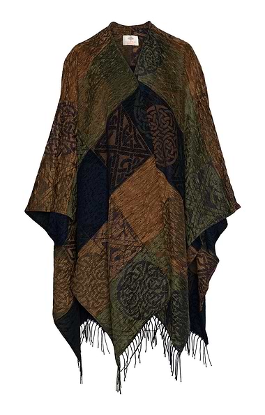 Jacquard Ruana
