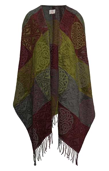 Jacquard Ruana
