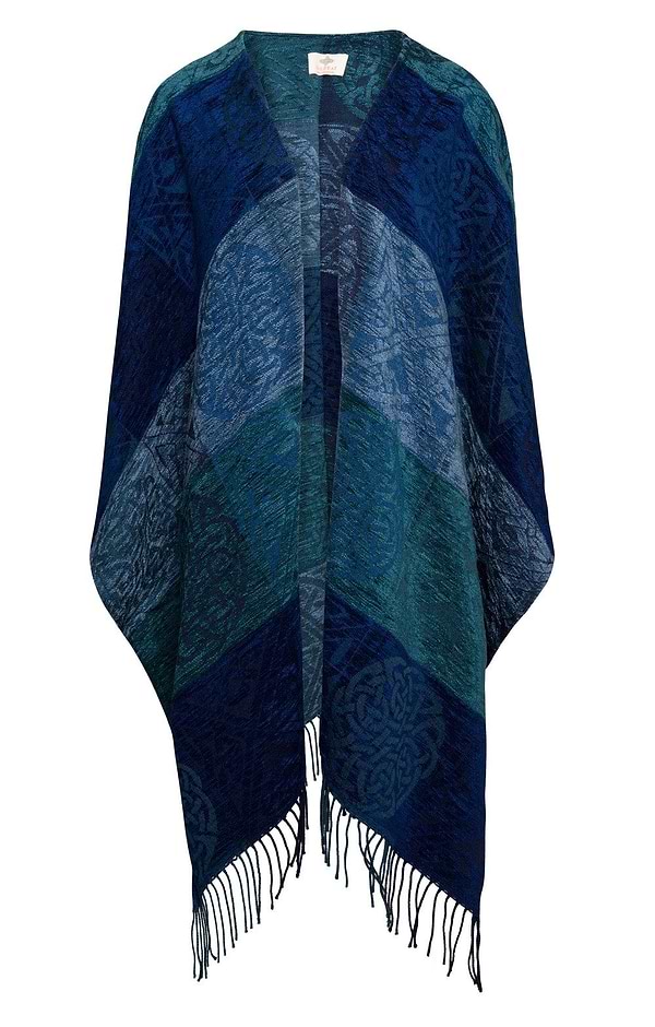 Jacquard Ruana