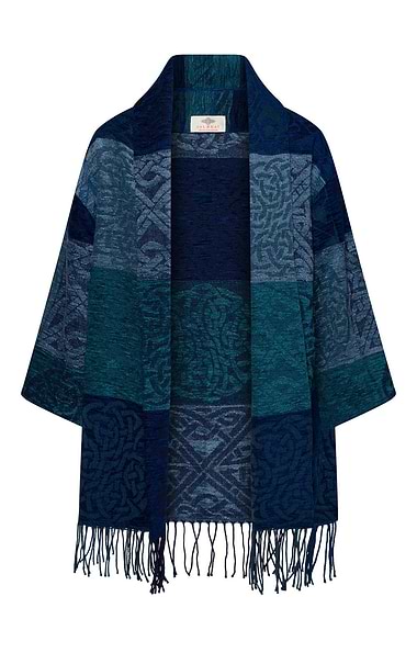 Ladies Calzeat of Scotland Shawl Collar Wrap