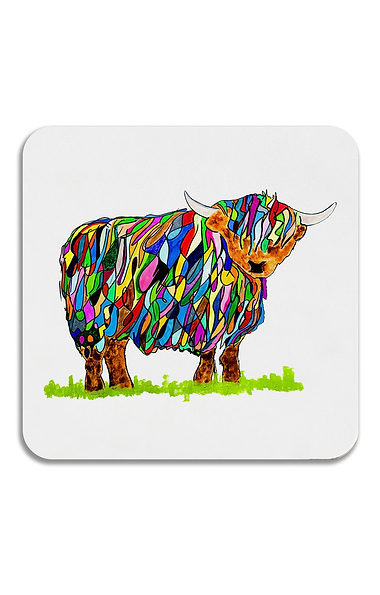 Chloe Gardner Square Coaster