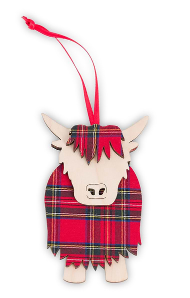 Hamish the Highand Coo Decoration
