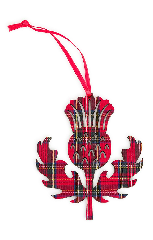 Handmade Thistle Christmas Decoration