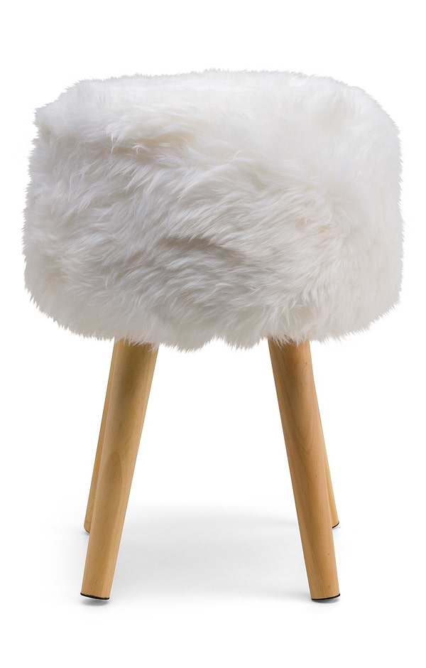 Sheepskin Stool