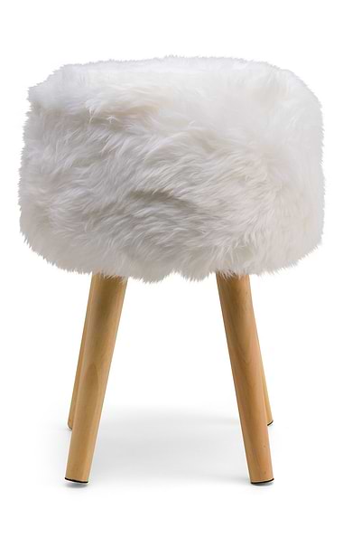 Sheepskin Stool