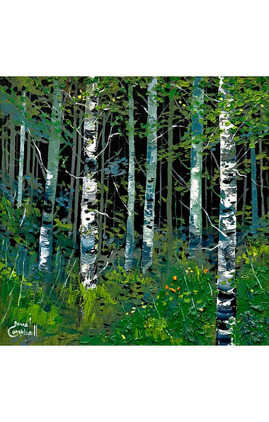 Daniel Campbell Small Framed Print
