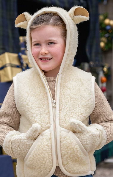 Children's Pure New Wool Mittens