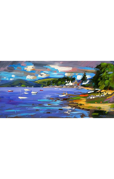 John Cunningham Medium Framed Print