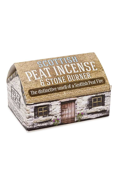Scottish Peat Incense Burner Set