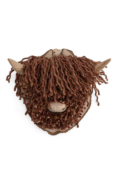 Mini Highland Cow Wall Head