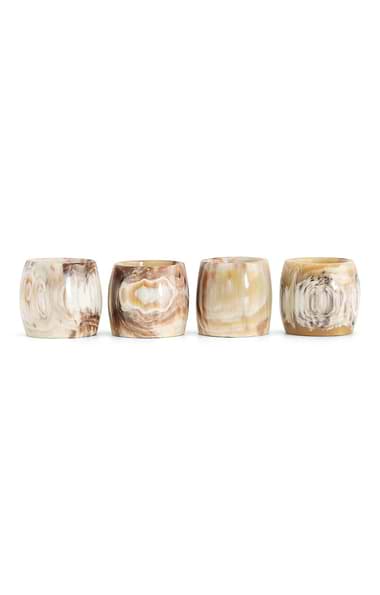 Set of 4 Napkin Rings