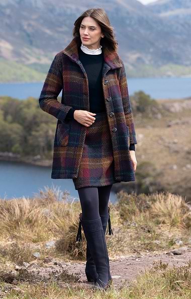 Ladies Tartan Skirt