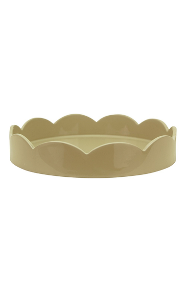 Small Round Scallop Tray