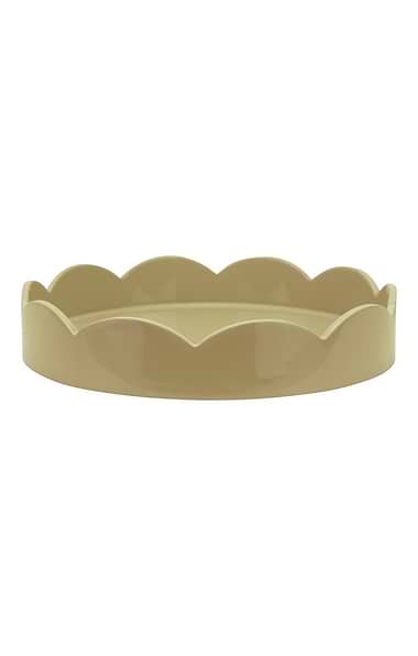 Small Round Scallop Tray